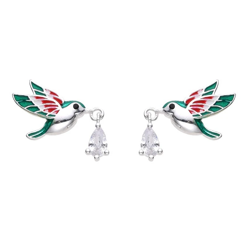 Zarcillos de Colibrí