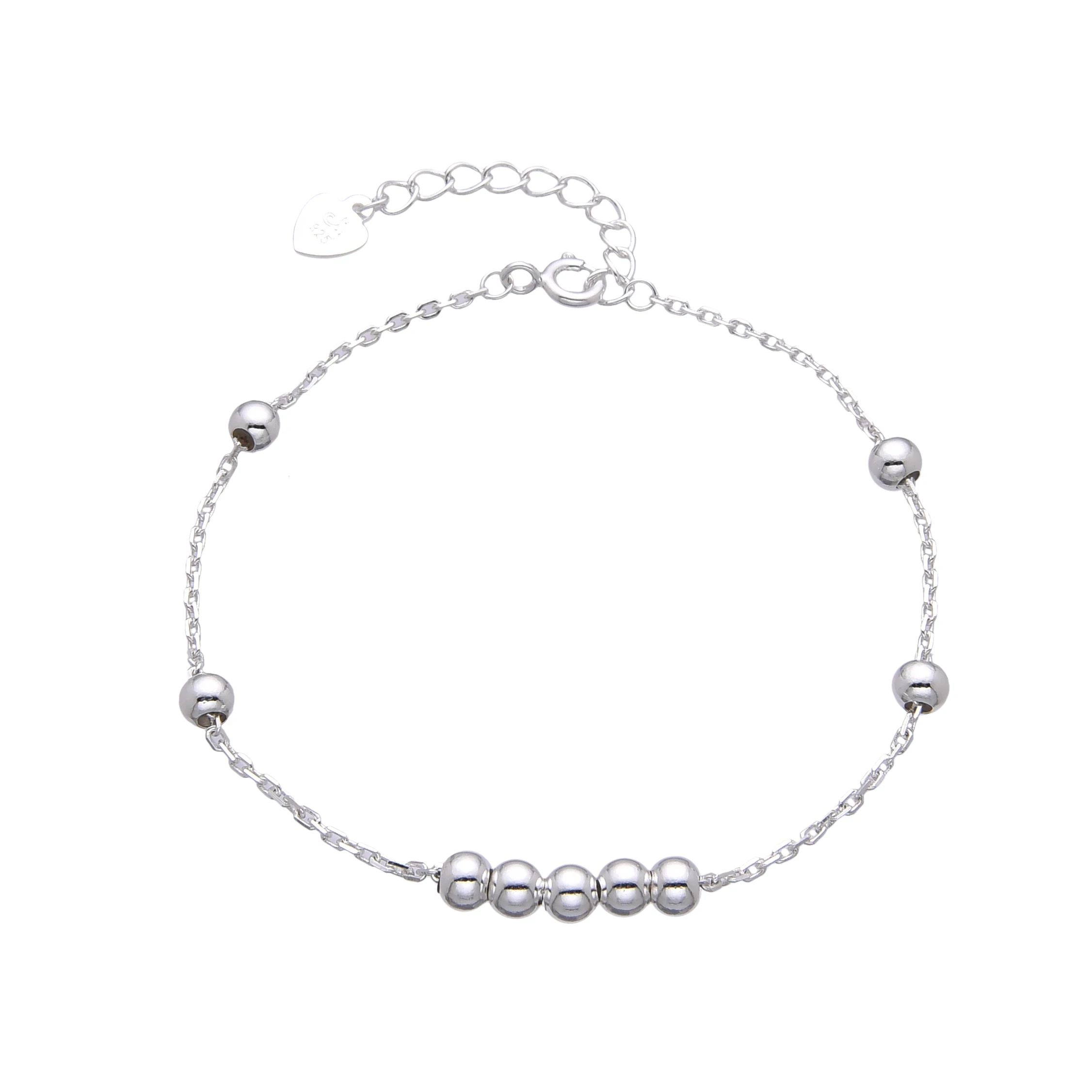 Pulsera de Bolitas 4mm 
