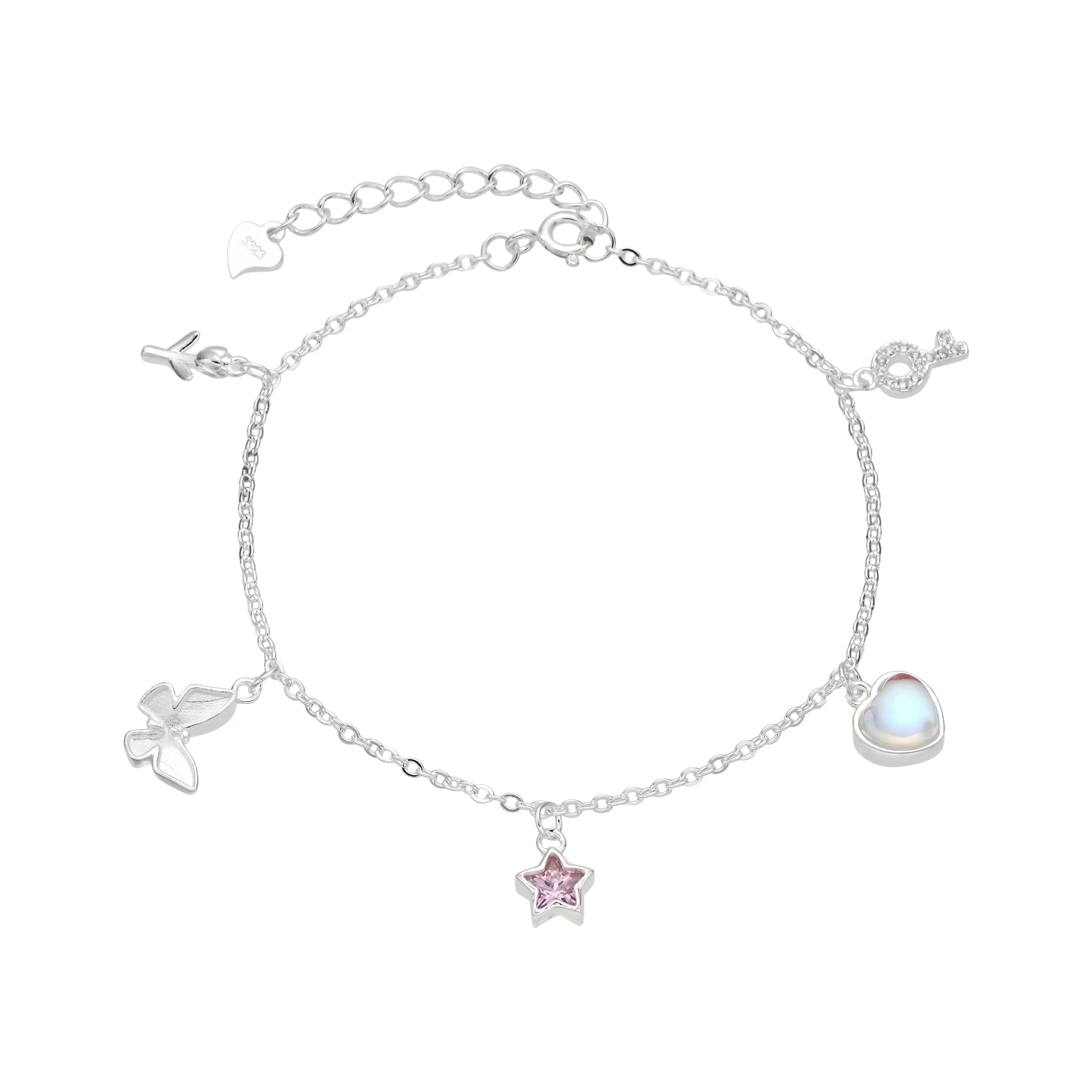 Pulsera con Dijes Colgantes