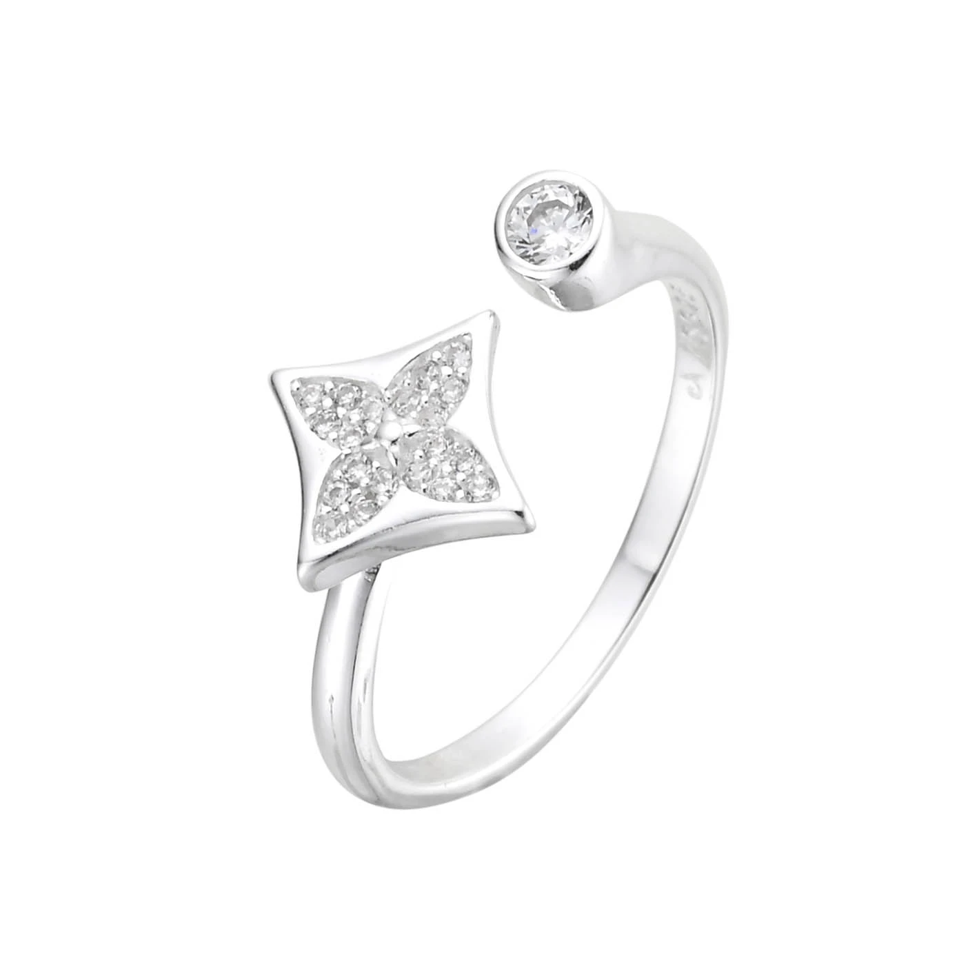 Anillo de Flor y Puntos de Luz