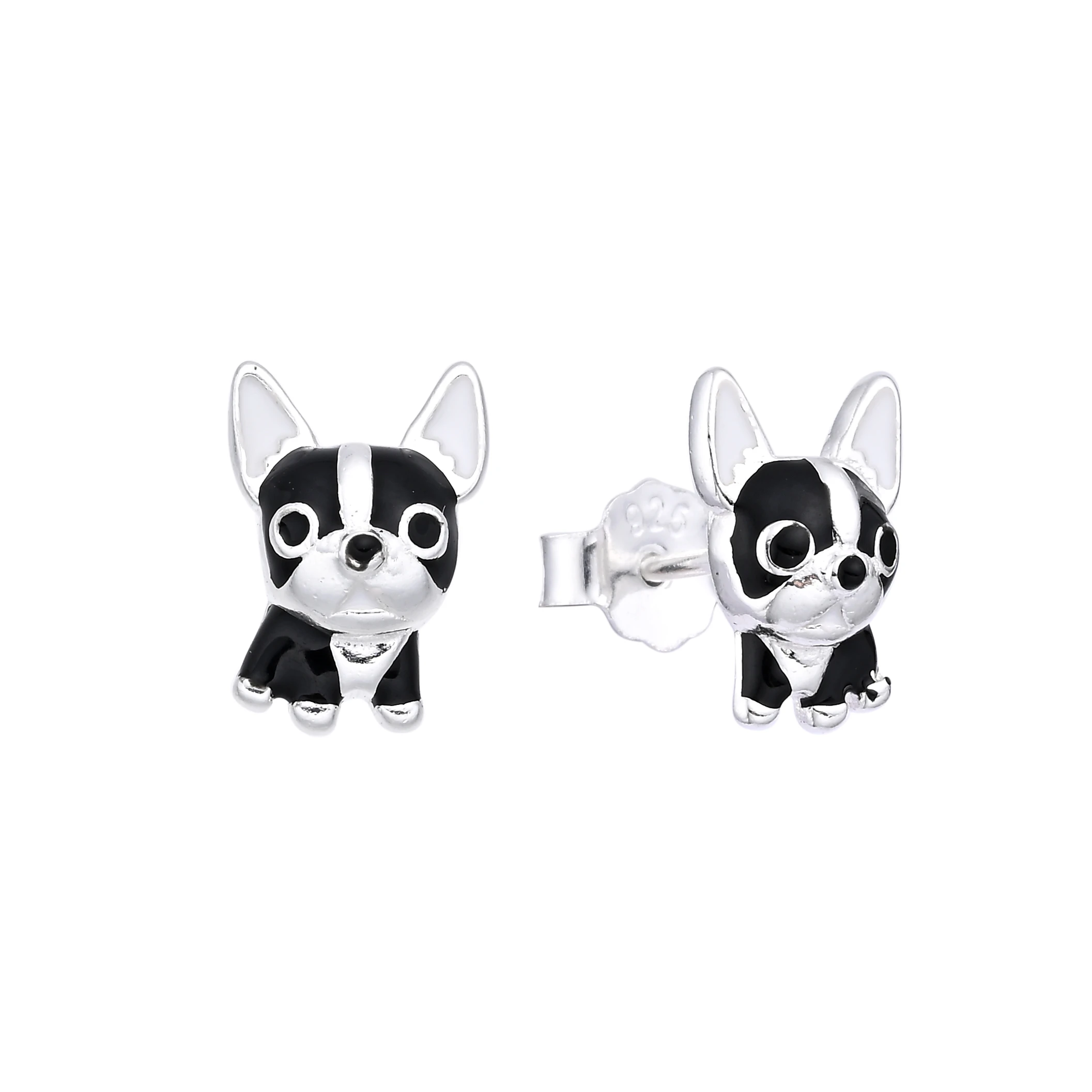 Zarcillos de Perro Bulldog Francés