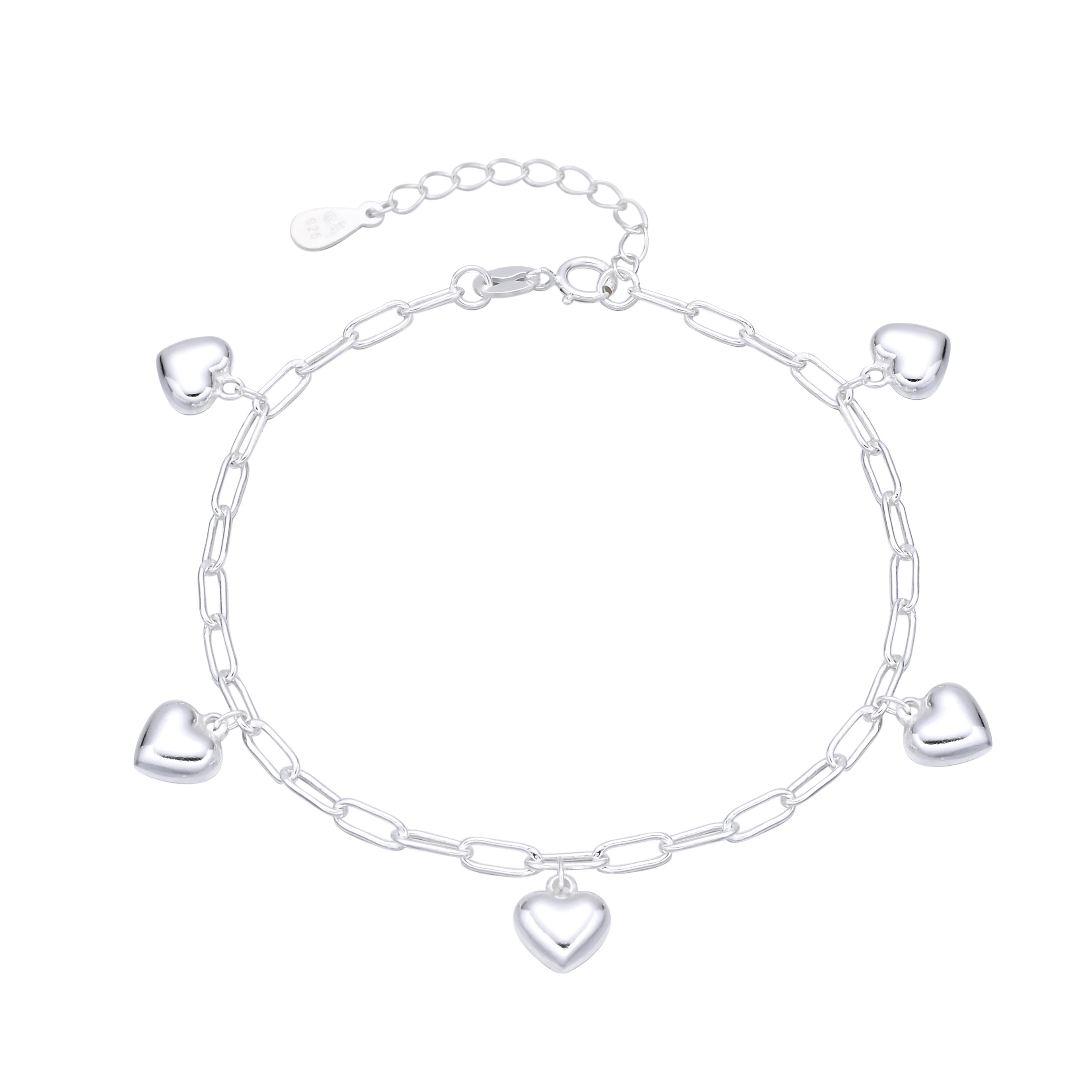 Pulsera de Corazones 