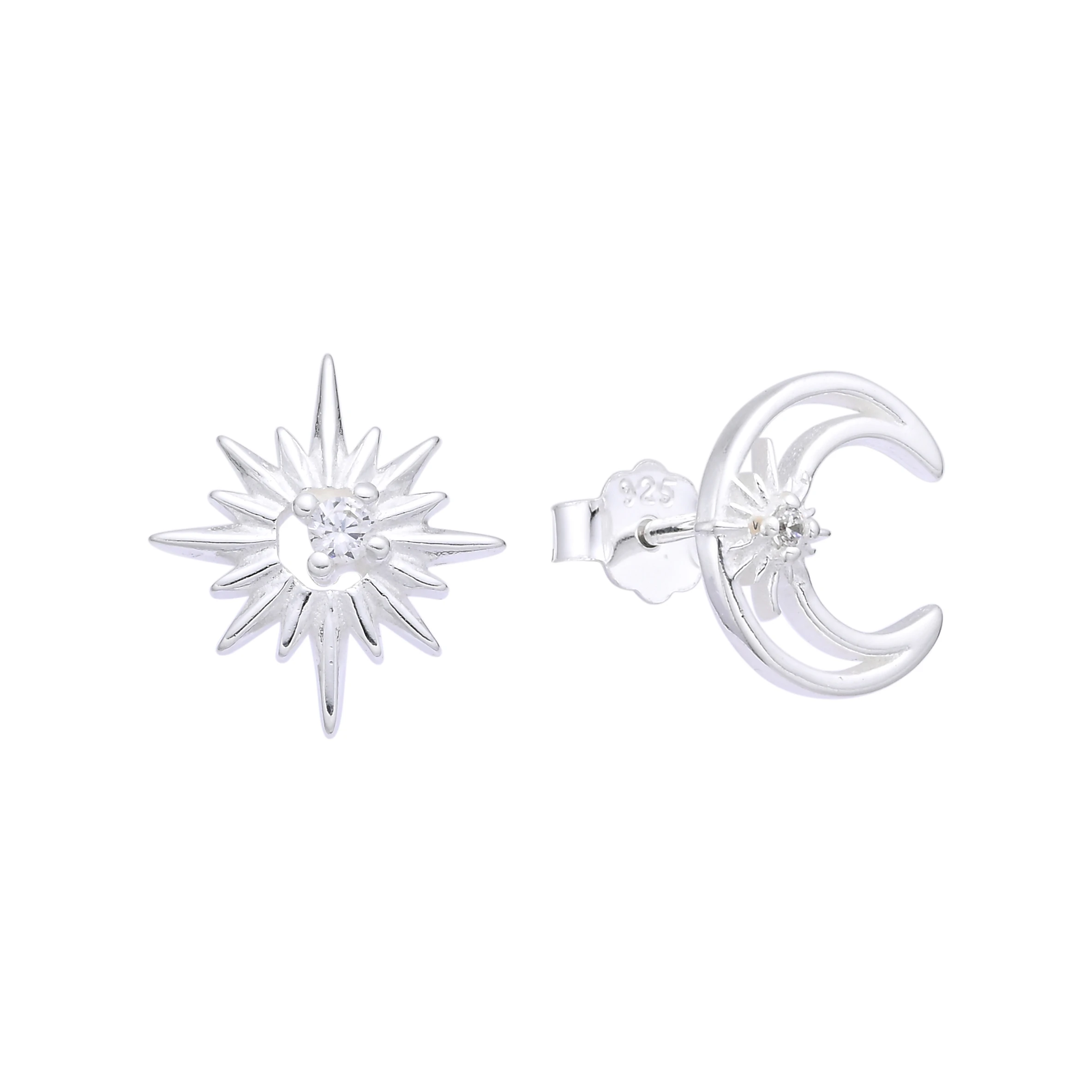 Zarcillos de Luna y Estrella