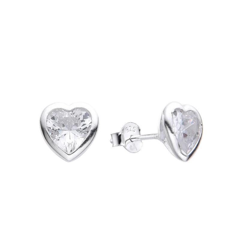 Zarcillos de Corazón 9mm